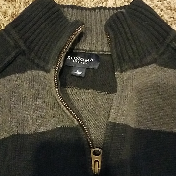 Sonoma long sleeve sweater half zipper - Picture 3 of 3